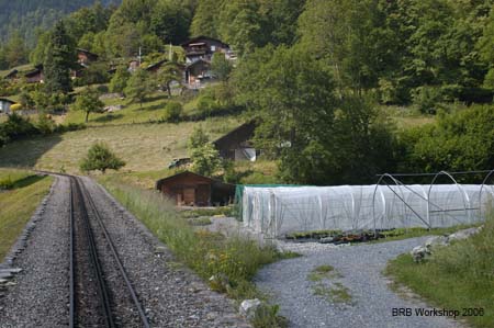 Blick gegen Weidli